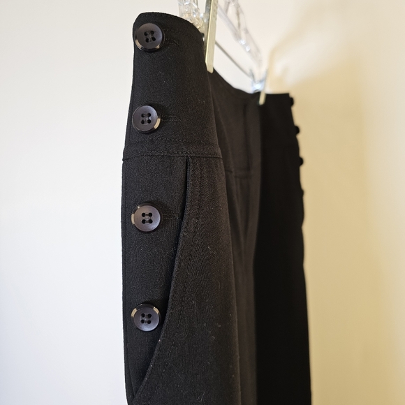 Arvida black business office formal tailored dress pants size 10 US - Picture 4 of 8